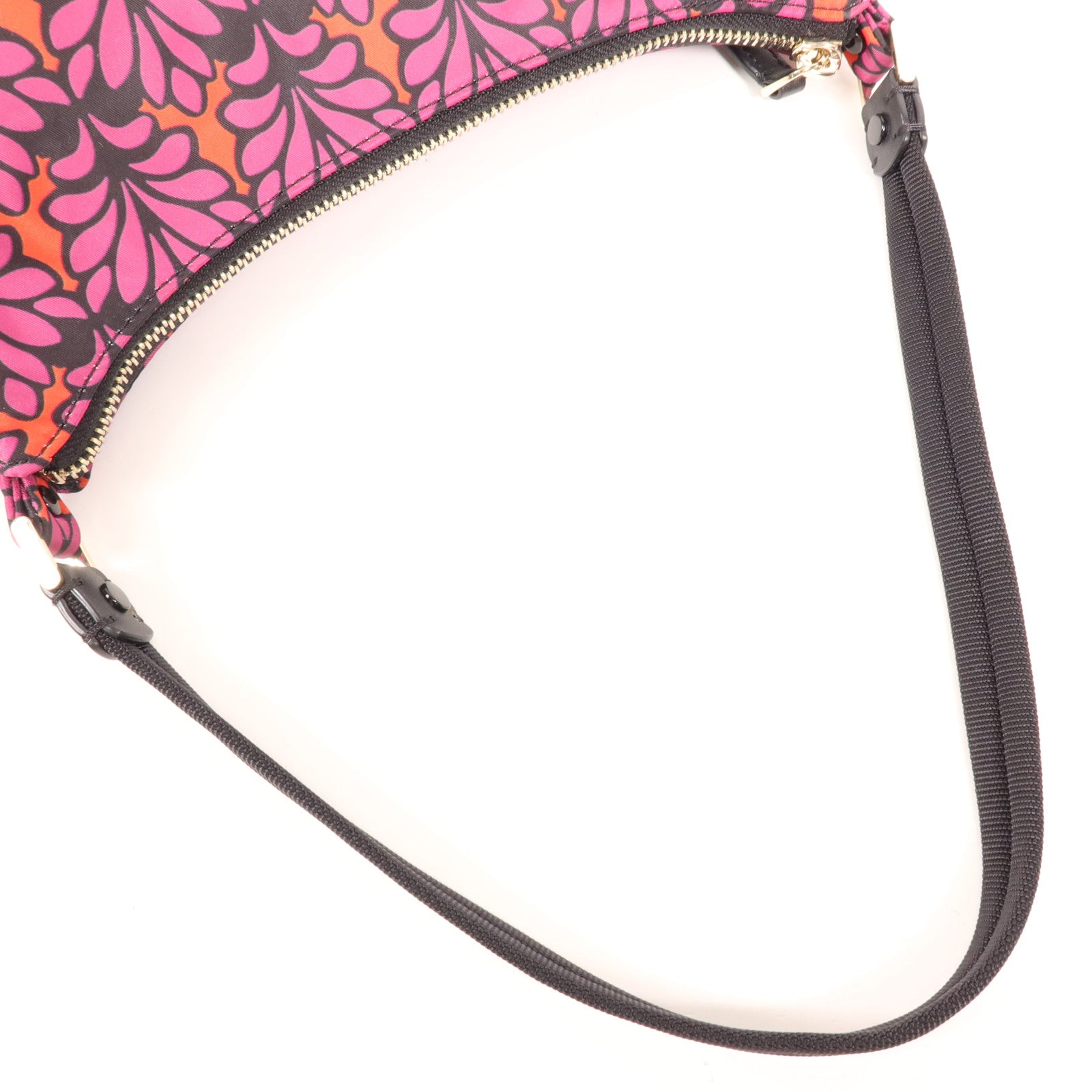 Kate Spade 尼龍Shoulder Bag銀扣肩背袋