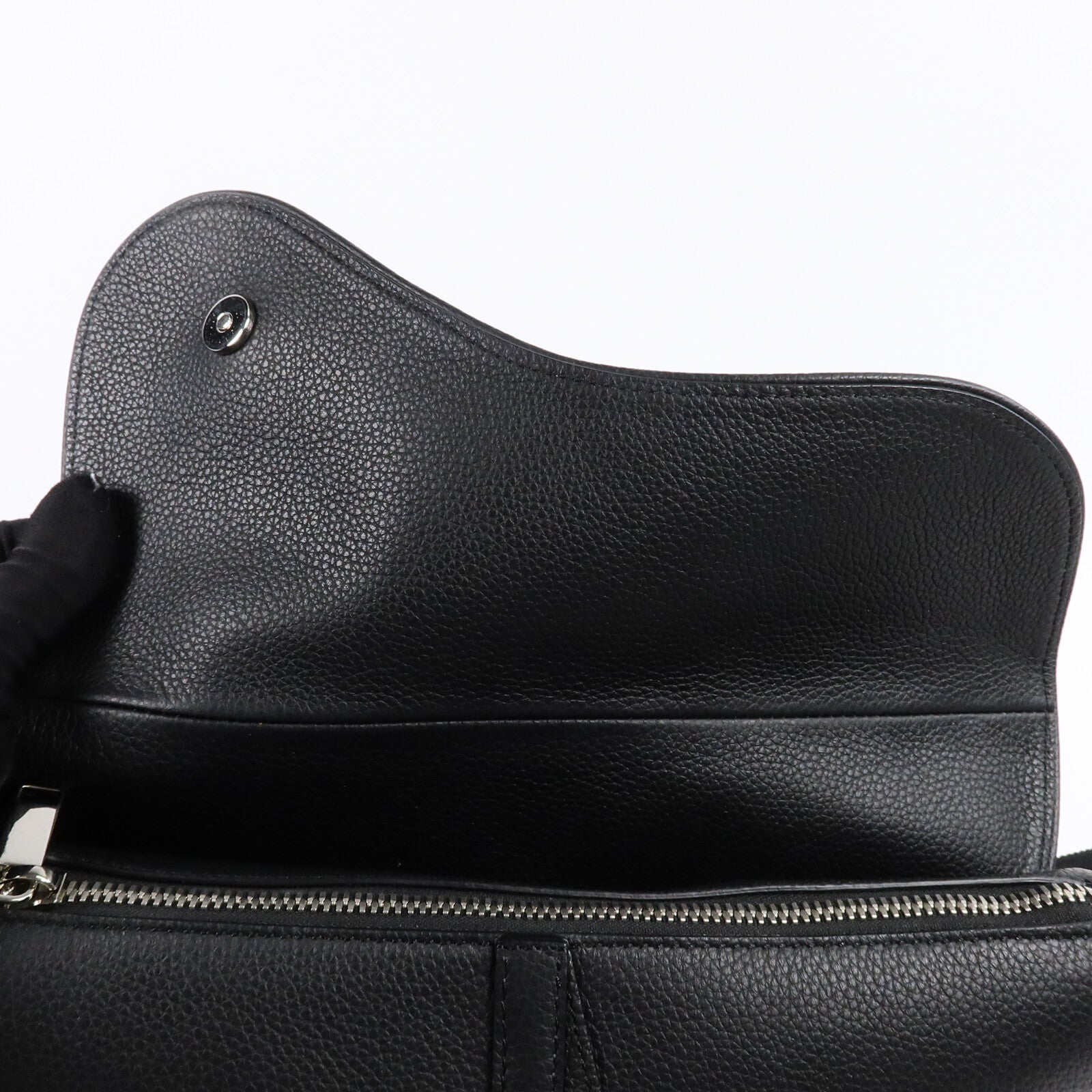 Dior 牛皮皮革Saddle Bag肩背袋