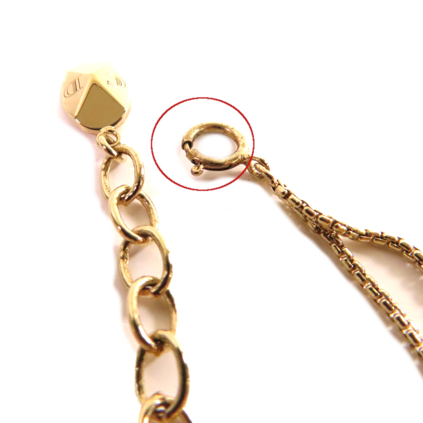 Dior 金屬CD Bracelet手鏈金色