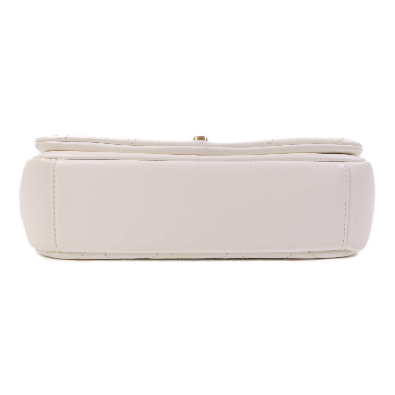 CHANEL 牛皮皮革Chain Shoulder Bag 金扣鏈帶肩背袋