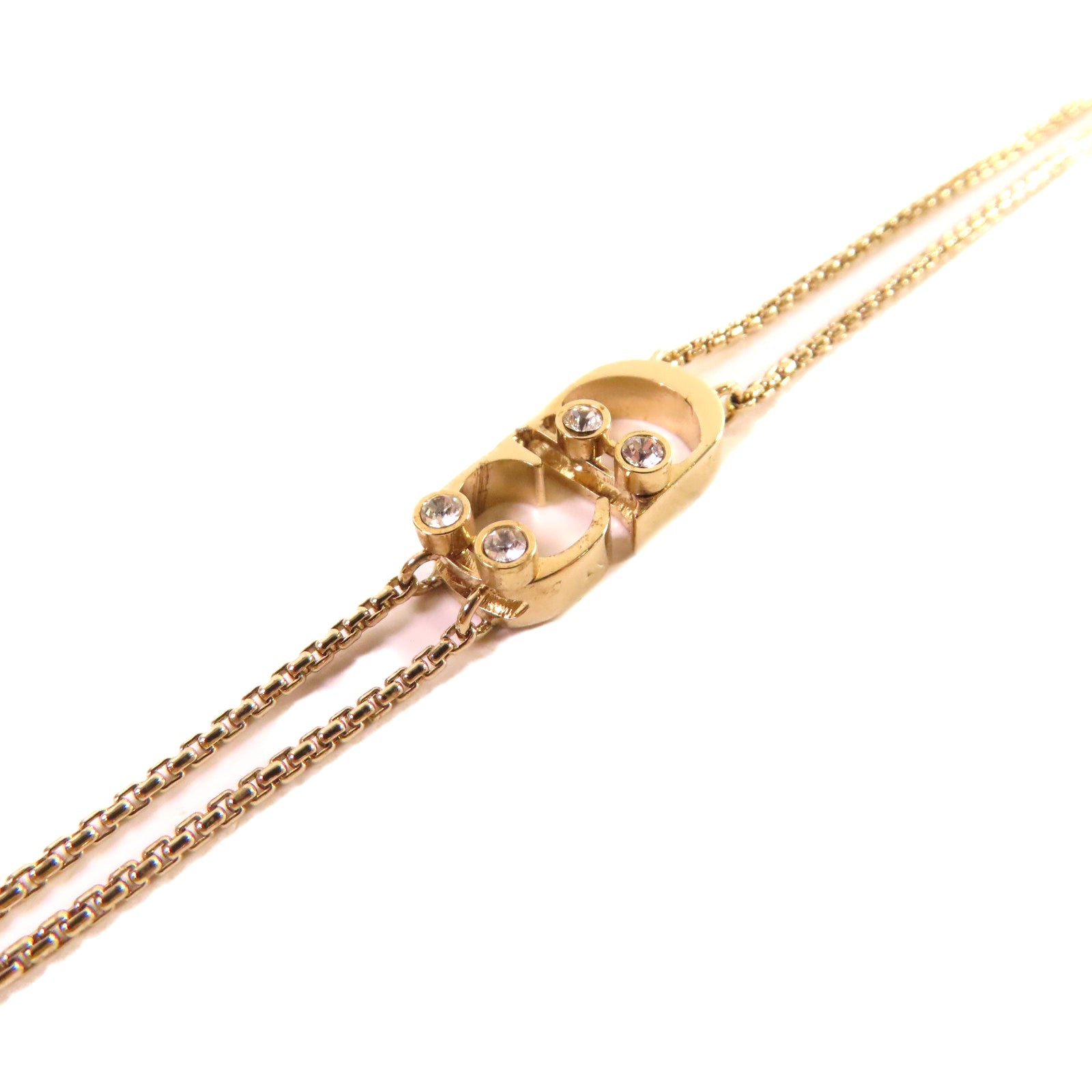 Dior 金屬CD Bracelet手鏈金色