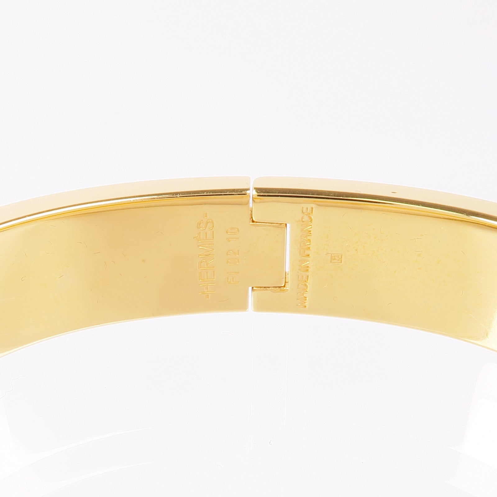 HERMES 琺瑯/金屬Clic H手鐲