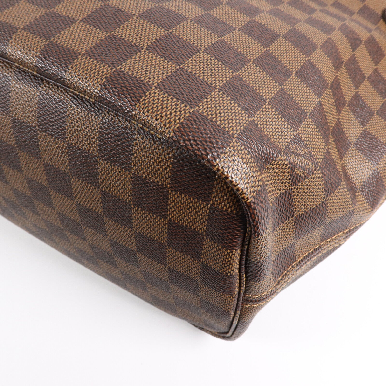 LOUIS VUITTON Damier Neverfull MM手挽袋/肩背袋