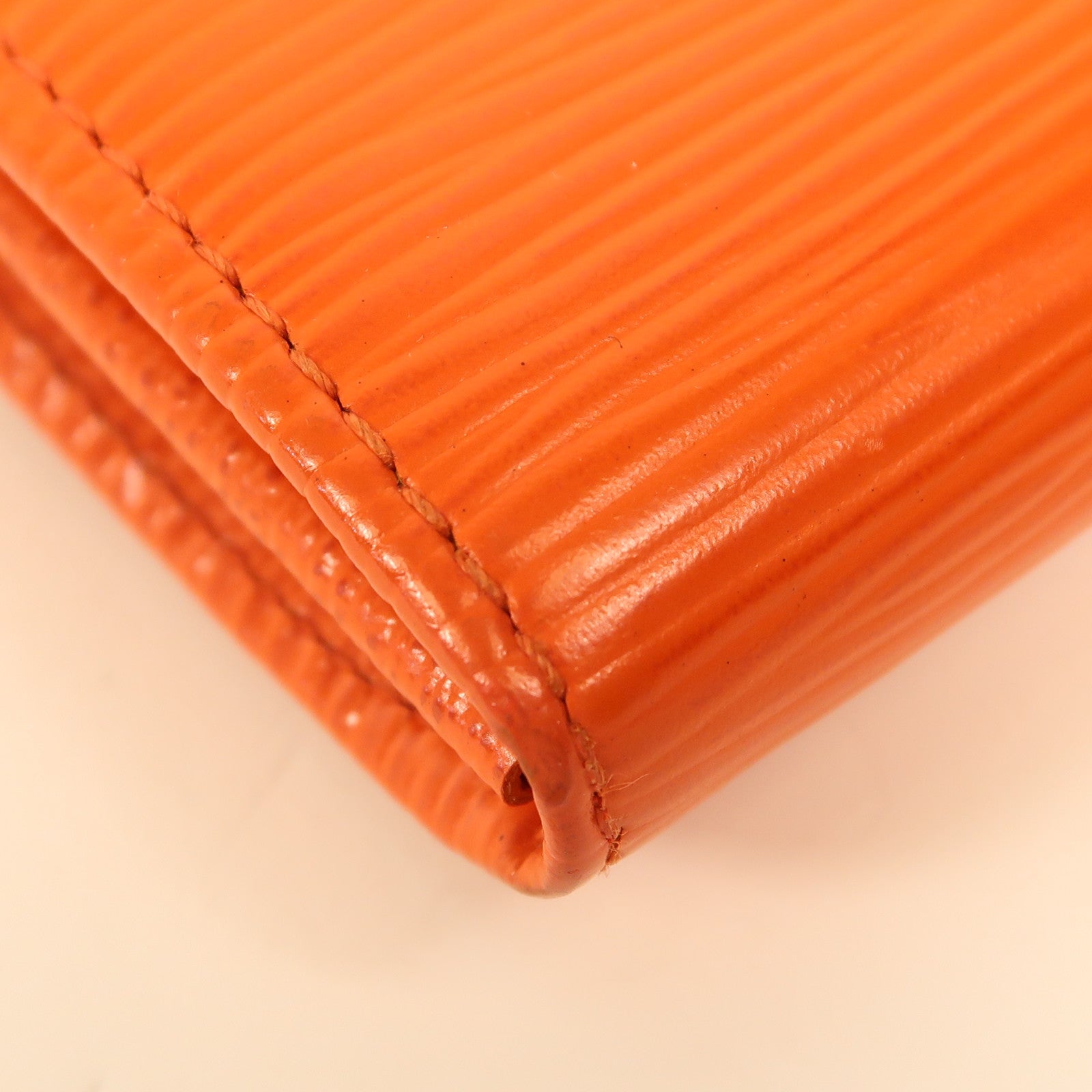 LOUIS VUITTON Epi Portefeuille Sarah Long Wallet銀扣長錢包