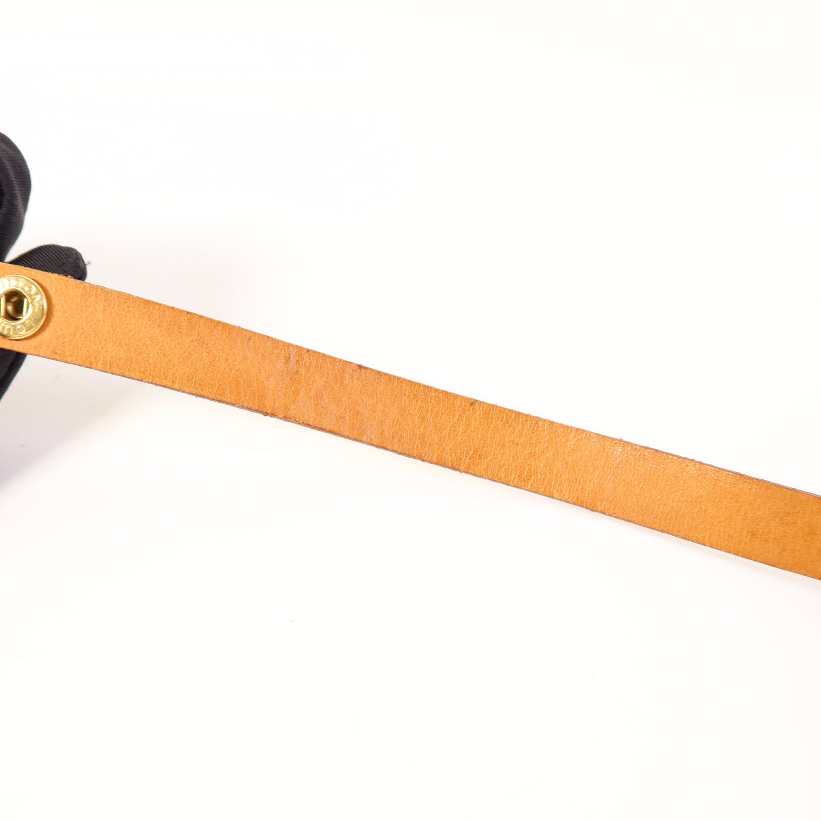 LOUIS VUITTON Monogram Pochette Florentine金扣腰包棕色