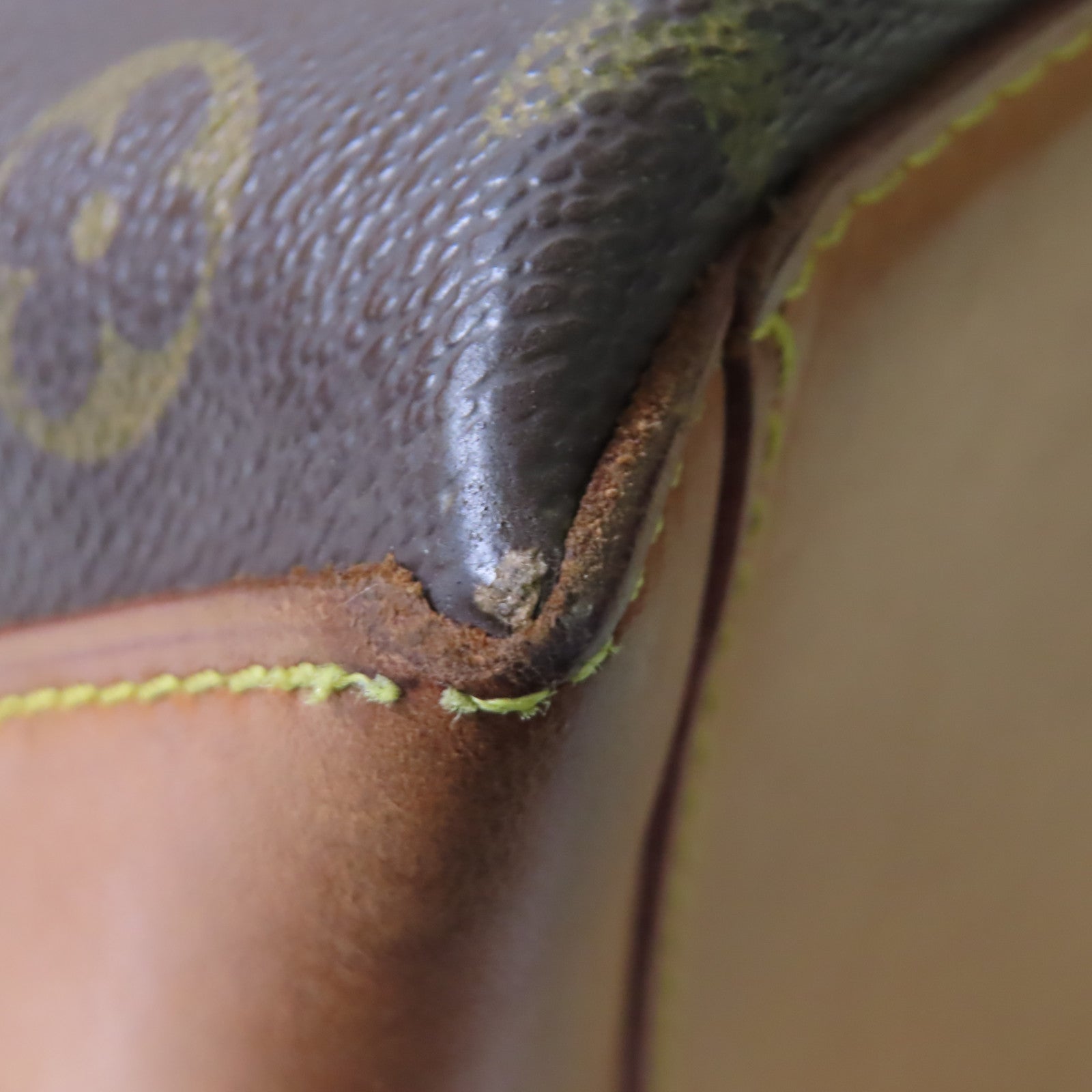 LOUIS VUITTON Monogram Cabas Alto Tote Bag金扣肩背袋啡色