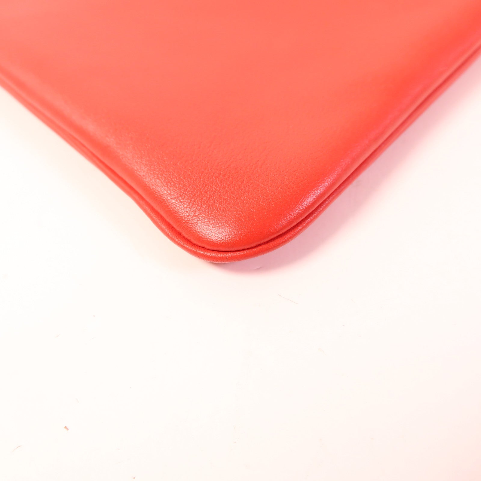 HERMES 【激減優惠】Swift皮革Aline Mini銀扣肩背袋Rouge Indien