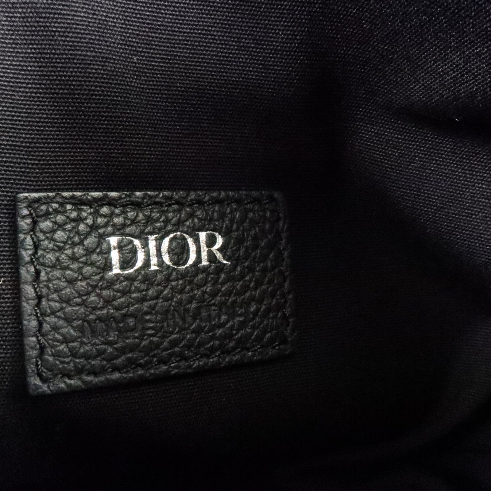 Dior 牛皮皮革Saddle Bag肩背袋