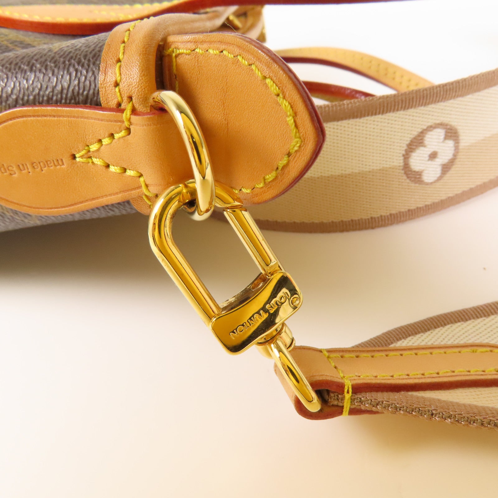 LOUIS VUITTON 【激減優惠】Monogram Neverfull BB金扣手挽肩背兩用袋