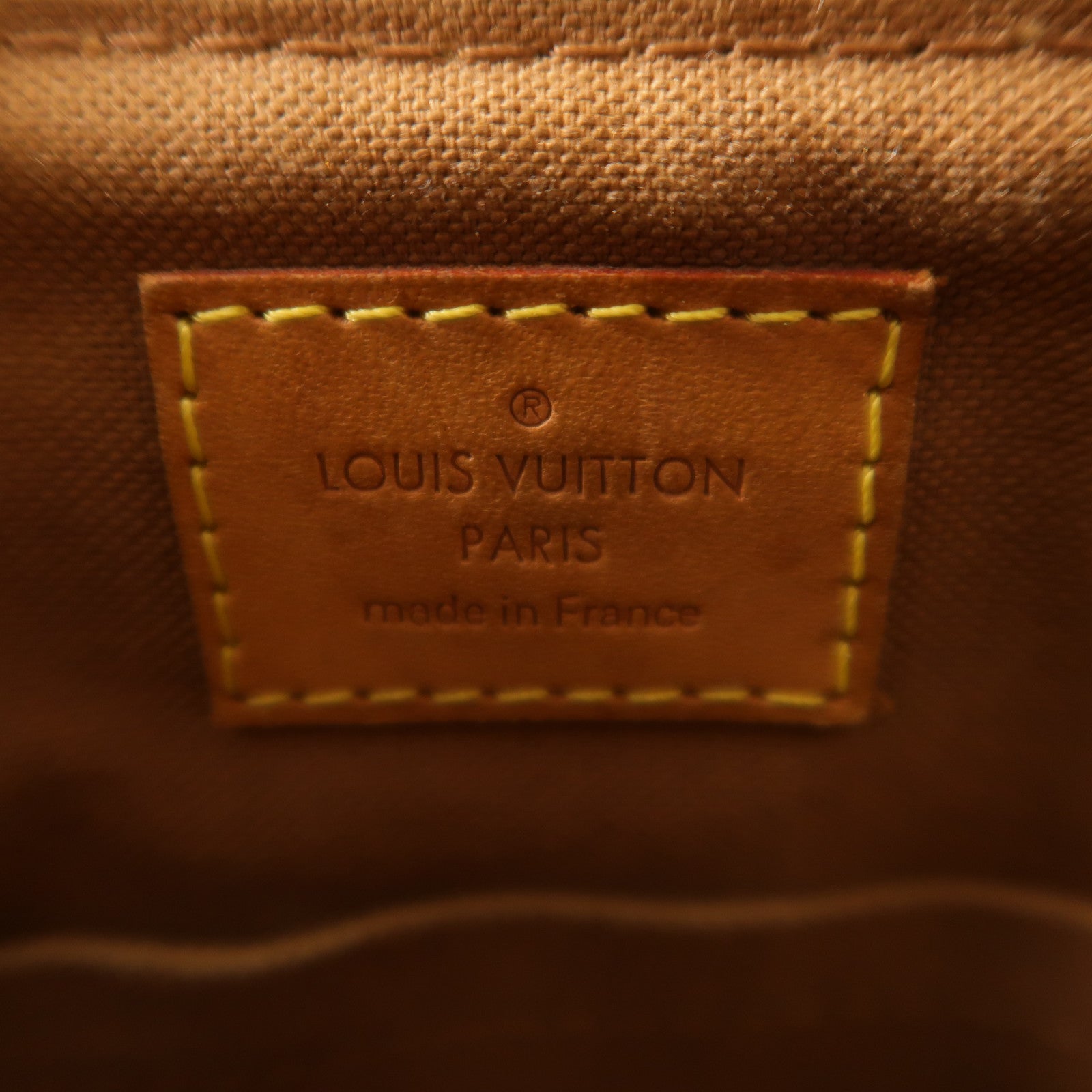 LOUIS VUITTON Monogram Palermo PM金扣手挽肩背兩用袋棕色