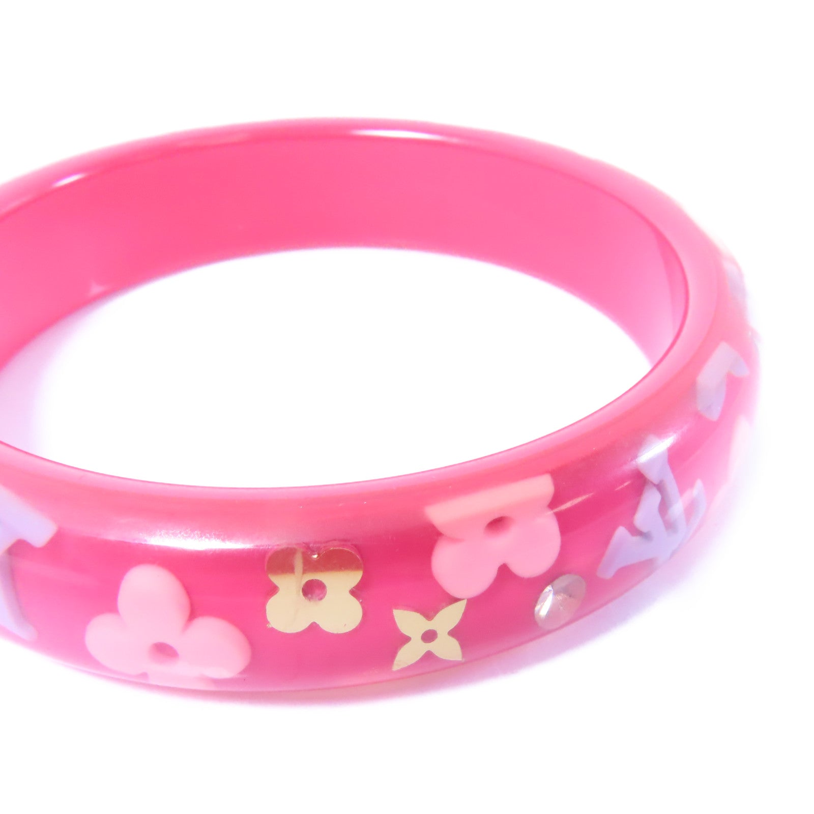 LOUIS VUITTON PVC Bracelet/Bangle手鐲粉紅色