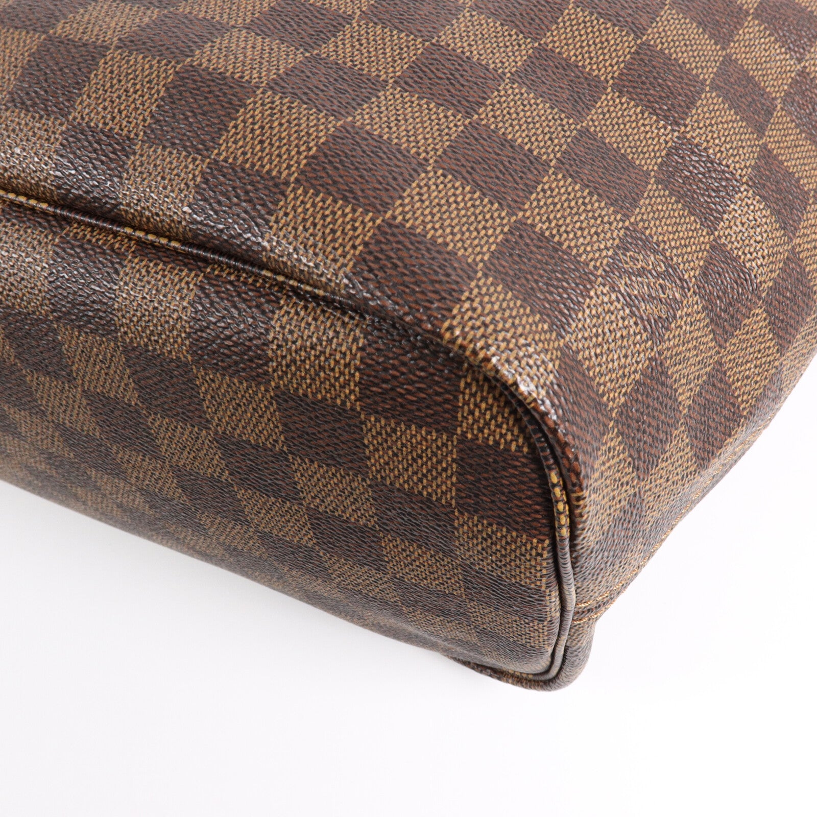 LOUIS VUITTON Damier Neverfull MM手挽袋/肩背袋