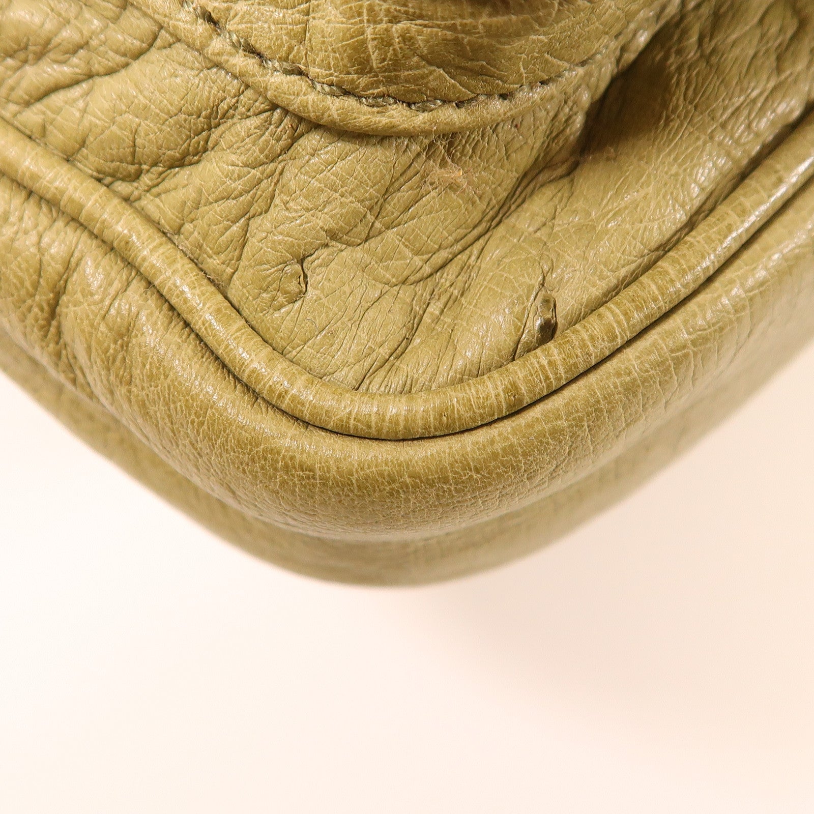 BOTTEGA VENETA 鴕鳥皮革Shoulder Bag肩背袋