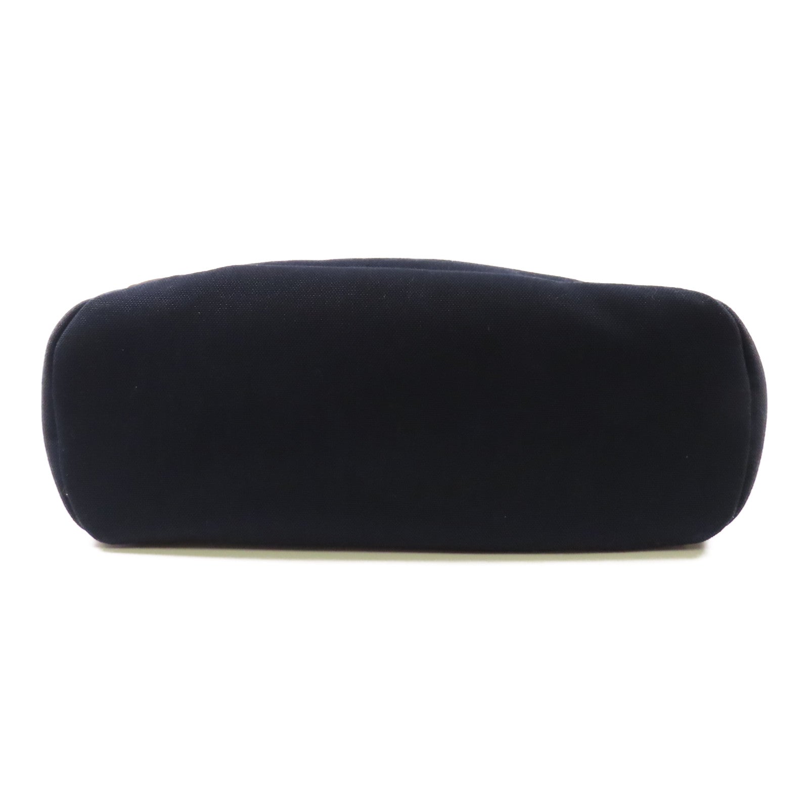 HERMES 帆布The Grooming Bag銀扣手挽肩背兩用袋Navy/Feu