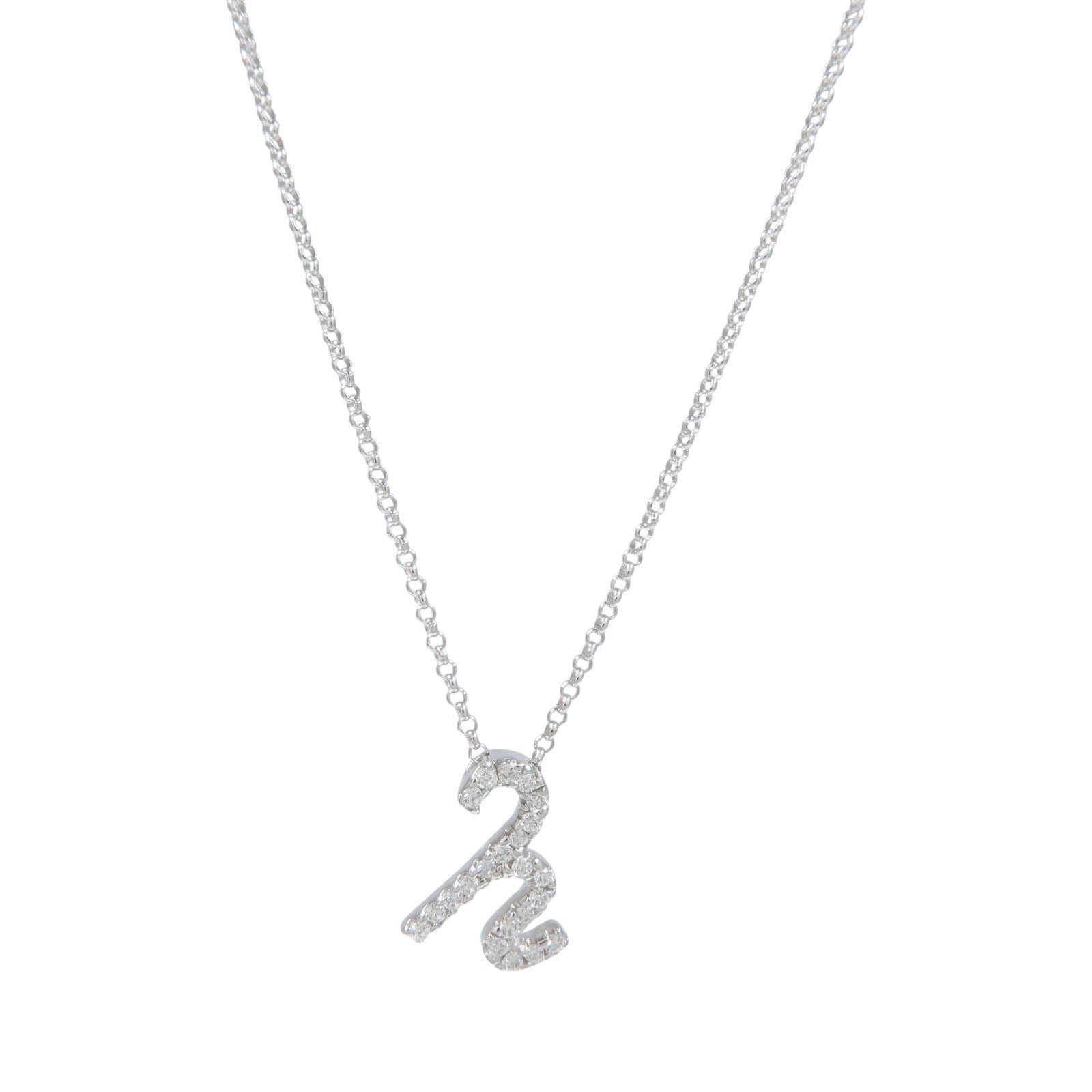 JEWELRY 18K白金Diamond Necklace鑽石項鍊