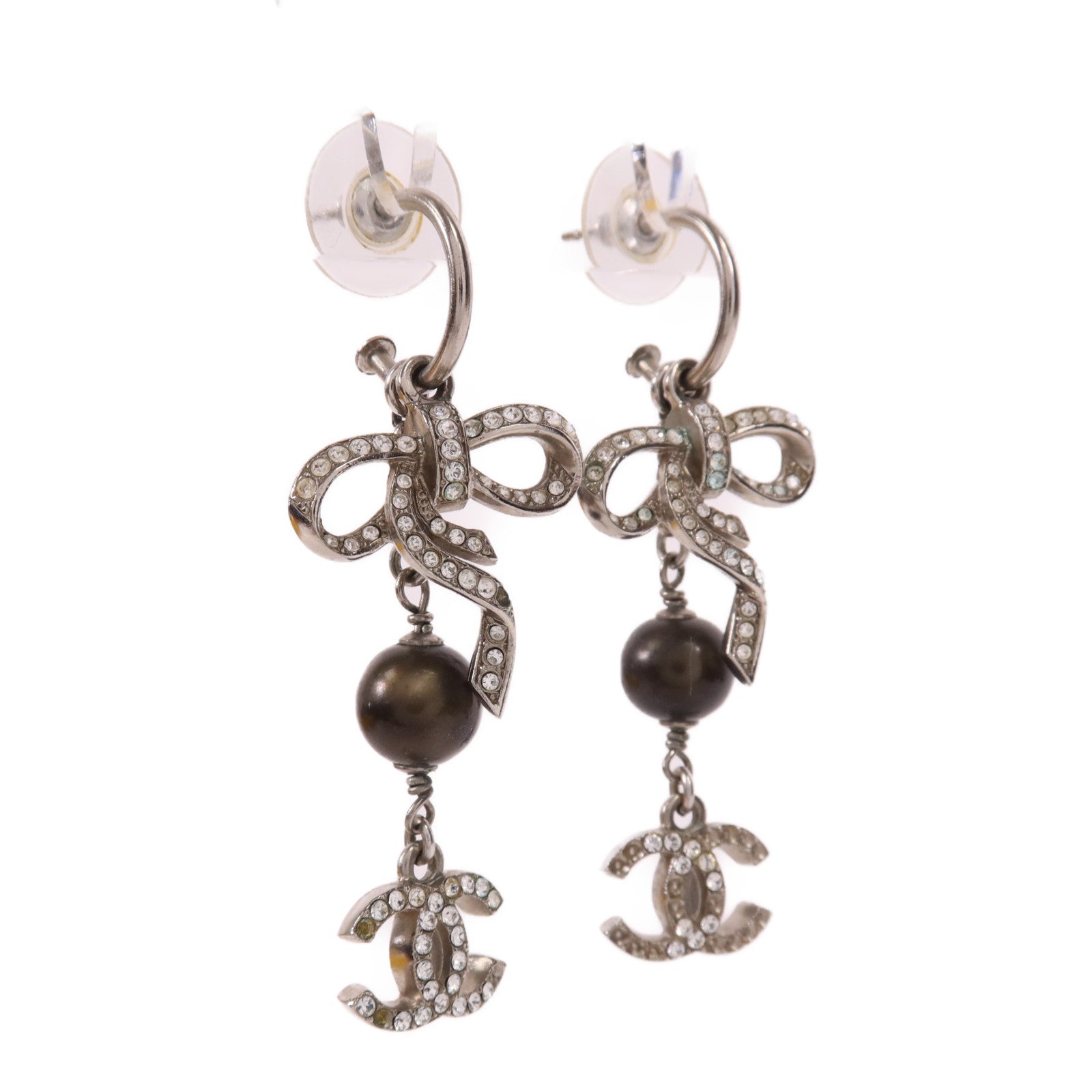 CHANEL 【激減優惠】金屬/PVC Earrings耳環