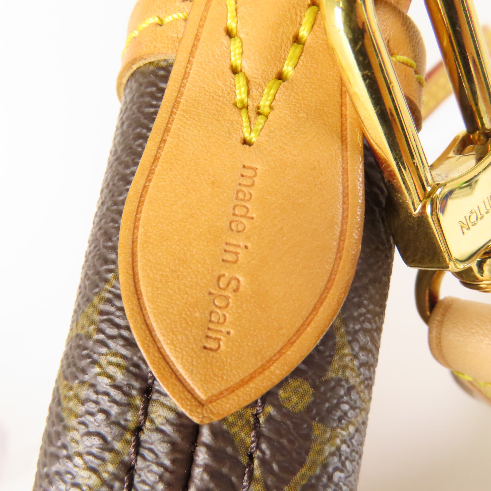 LOUIS VUITTON 【激減優惠】Monogram Neverfull BB金扣手挽肩背兩用袋