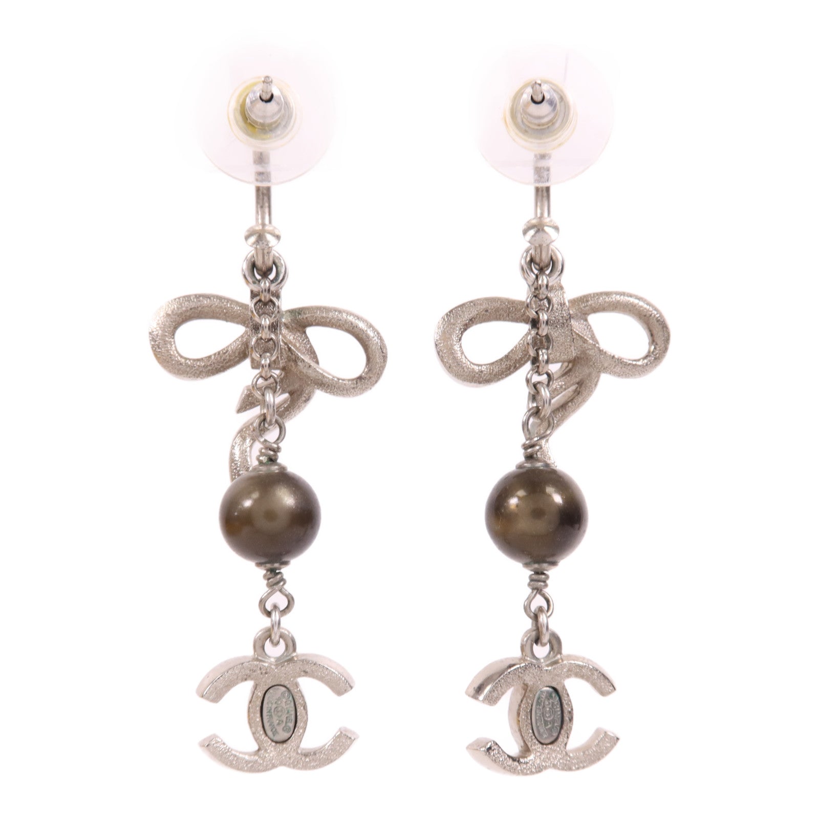 CHANEL 【激減優惠】金屬/PVC Earrings耳環