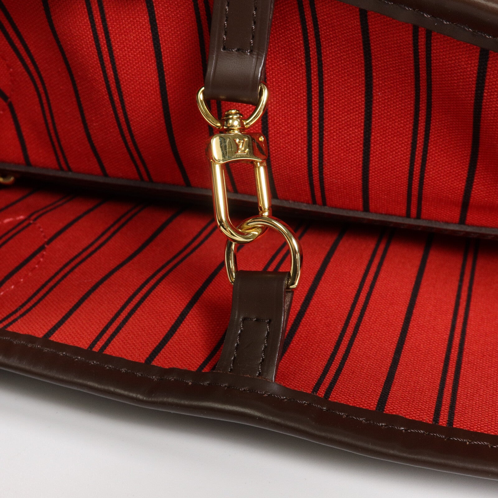 LOUIS VUITTON Damier Neverfull MM手挽袋/肩背袋