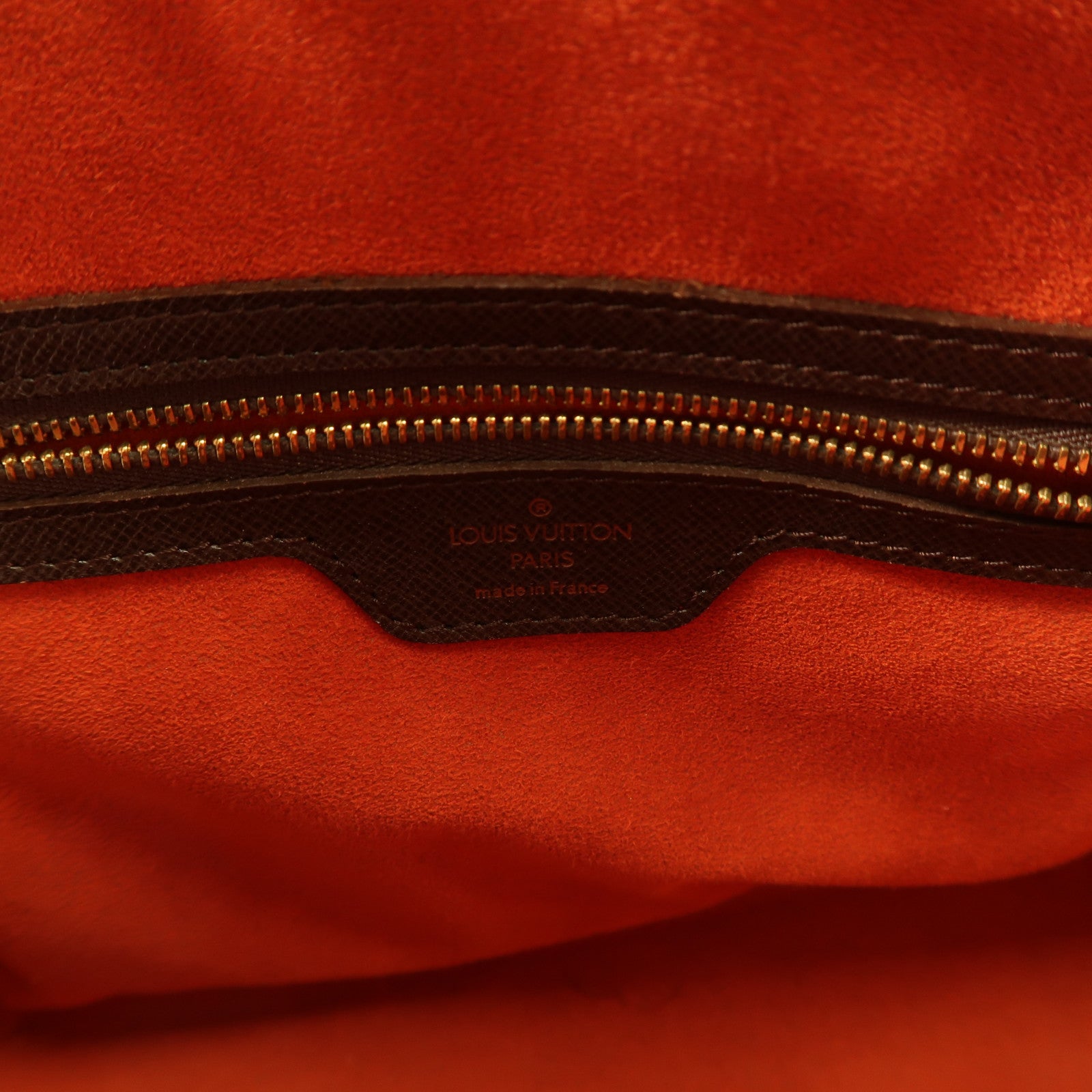 LOUIS VUITTON 【激減優惠】Damier Brera金扣手挽袋啡色