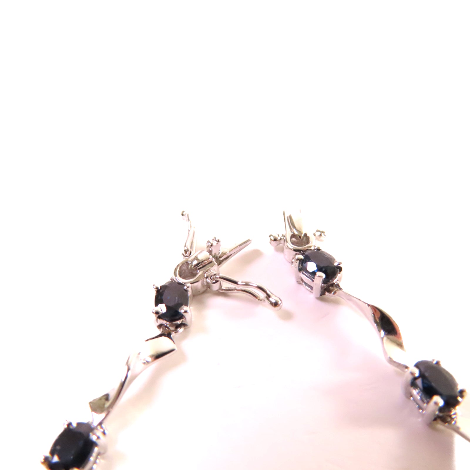 JEWELRY 【激減優惠】18K白金/藍寶石Sapphire Bracelet手鏈