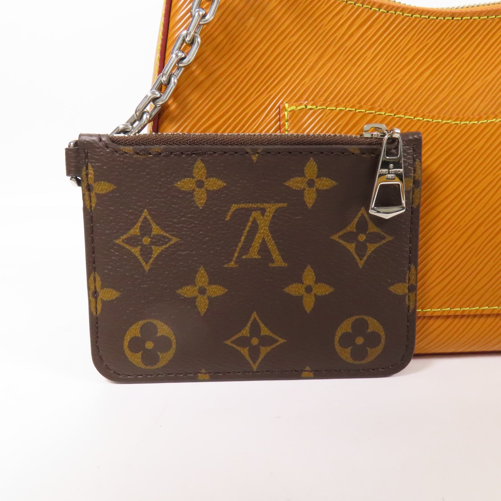 LOUIS VUITTON Epi Marelle銀扣手挽肩背兩用袋