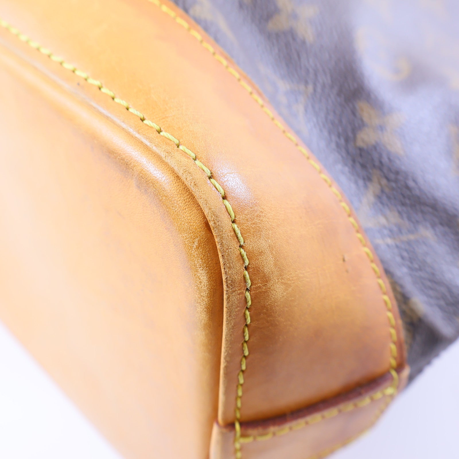 LOUIS VUITTON 【激減優惠】Monogram Lockit Horizontal金扣手挽袋棕色