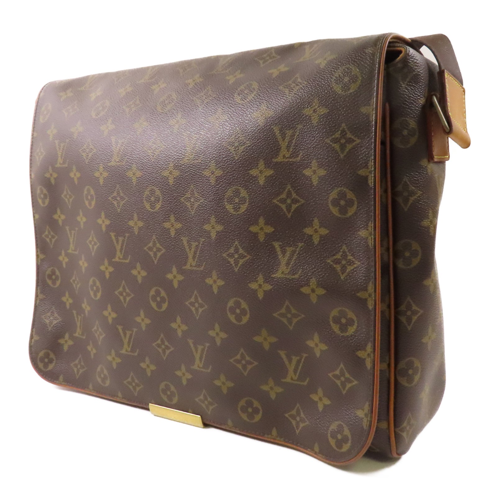 LOUIS VUITTON Monogram Abbesses金扣肩背袋