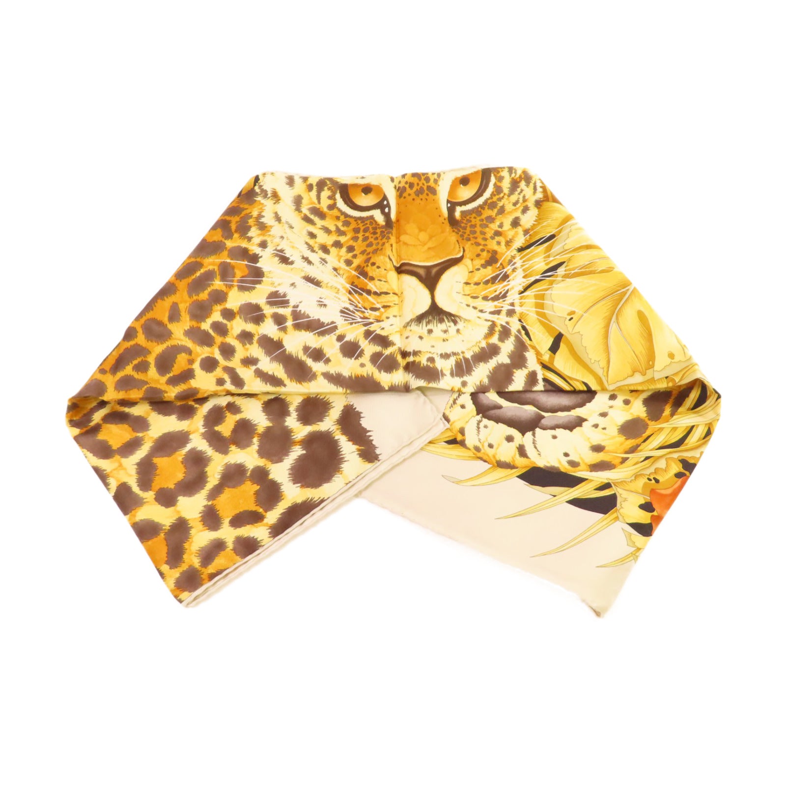 Salvatore Ferragamo 絲質Scarf絲巾啡色/金色/黑色/彩色