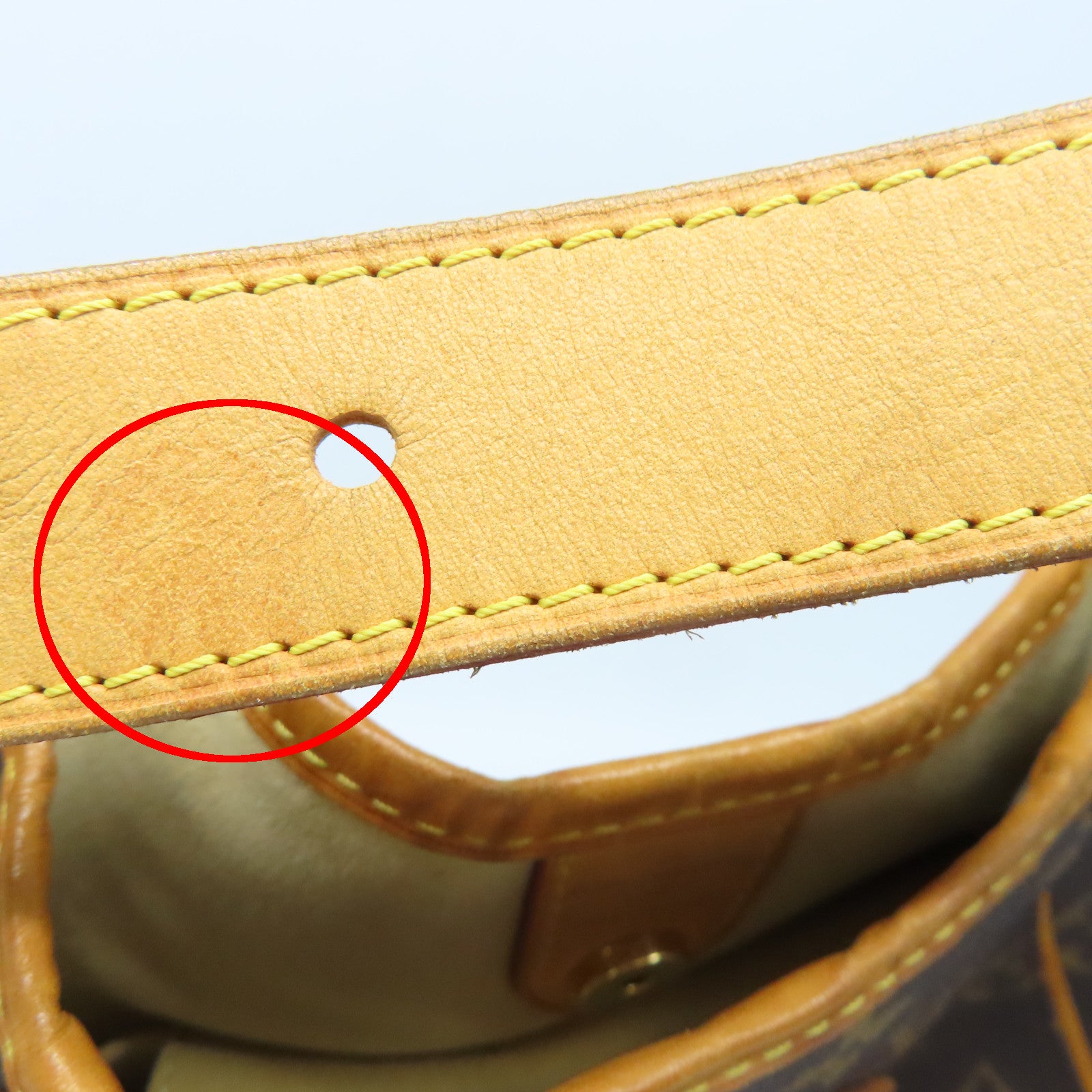 LOUIS VUITTON 【激減優惠】Monogram Galliera PM金扣手挽袋啡色