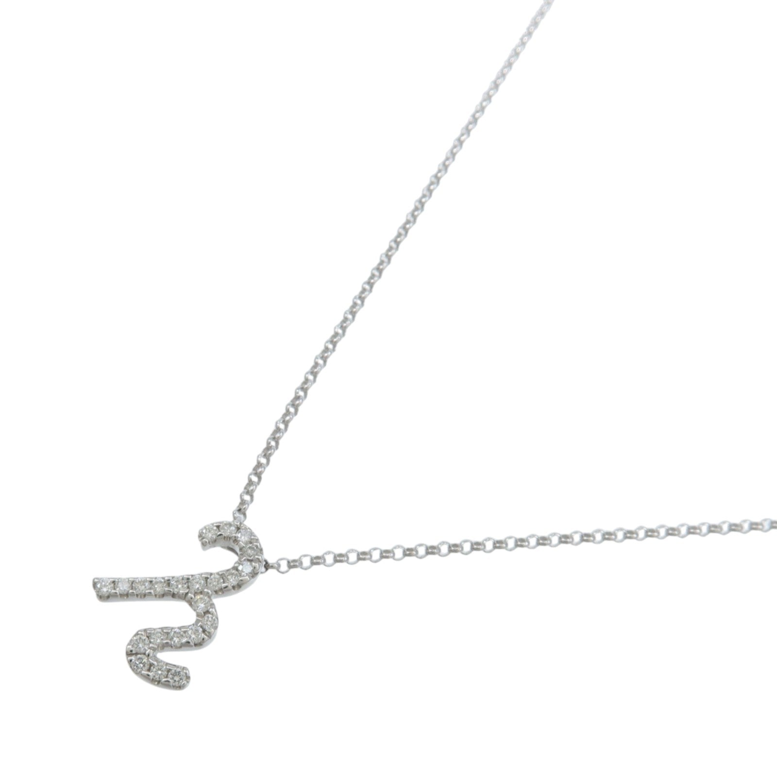 JEWELRY 18K白金Diamond Necklace鑽石項鍊
