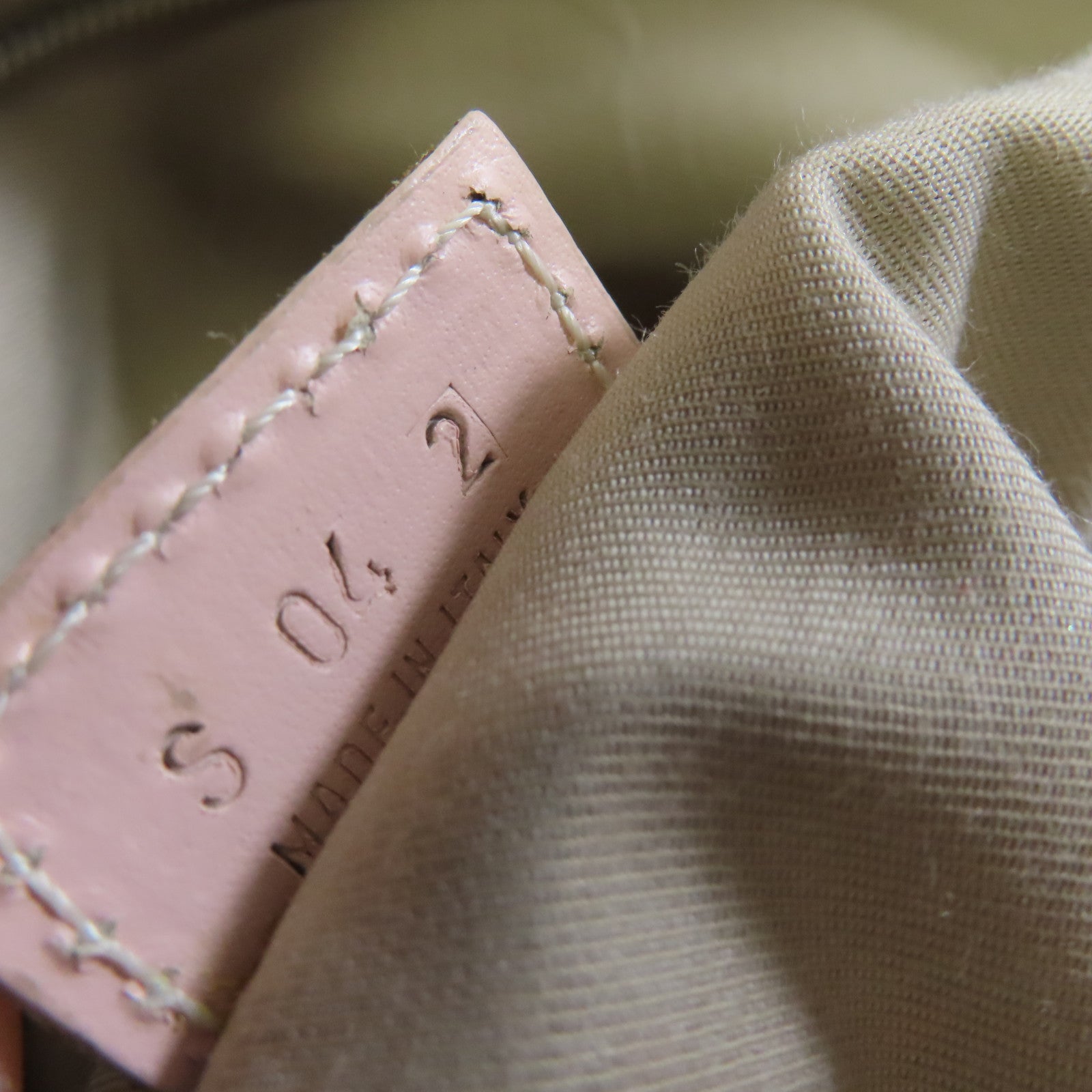 BURBERRY 牛皮皮革Hand Bag銀扣手挽袋粉紅色