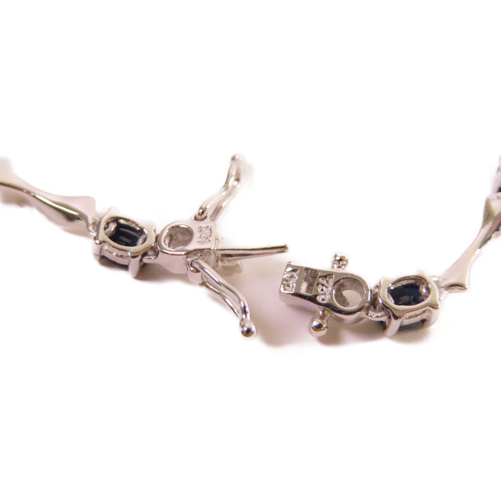 JEWELRY 【激減優惠】18K白金/藍寶石Sapphire Bracelet手鏈