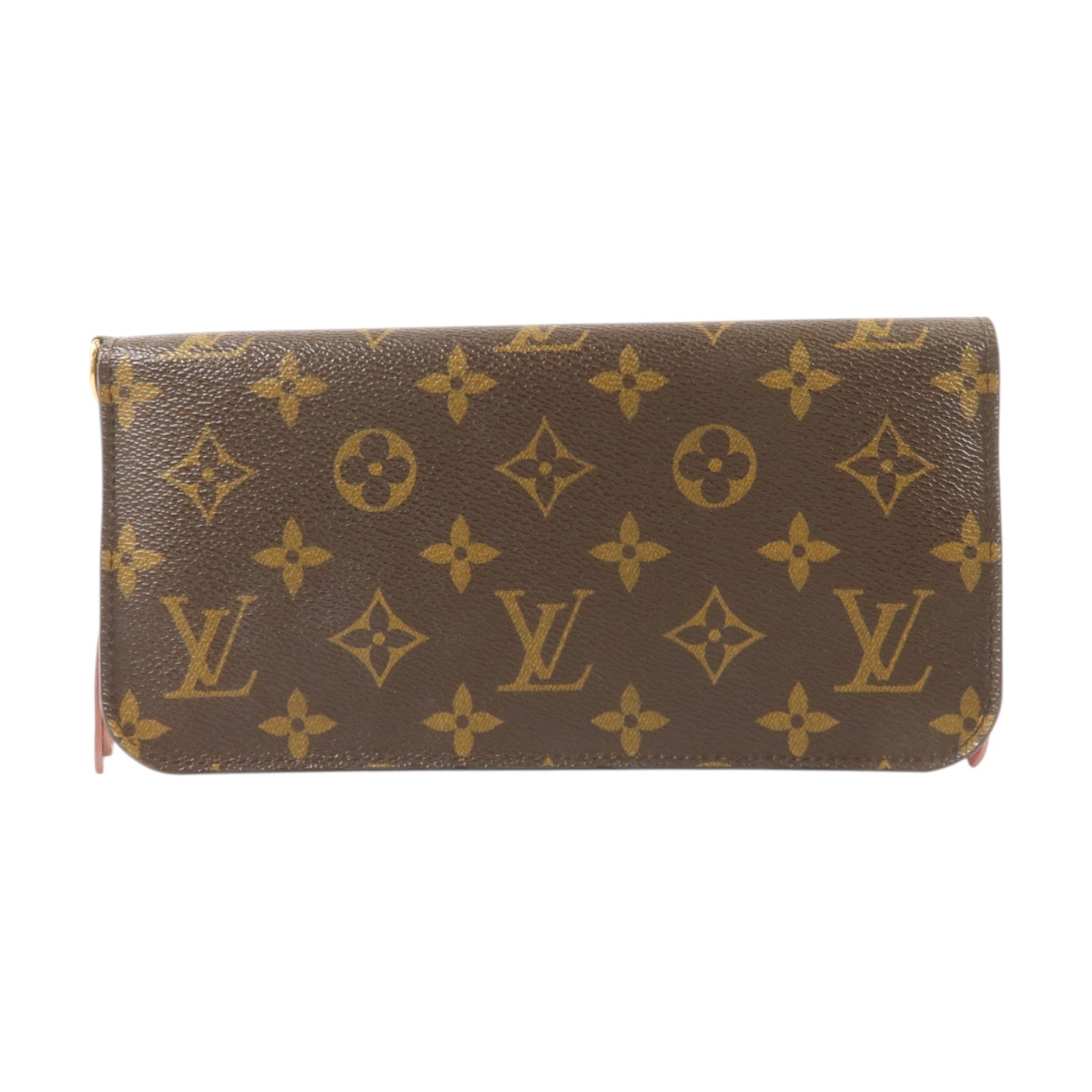 LOUIS VUITTON Monogram Ikat Insolite Long Wallet金扣長錢包