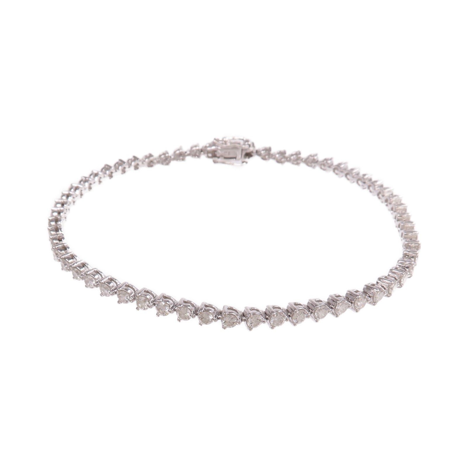 JEWELRY 【激減優惠】18K白金Diamond Bracelet鑽石手鏈
