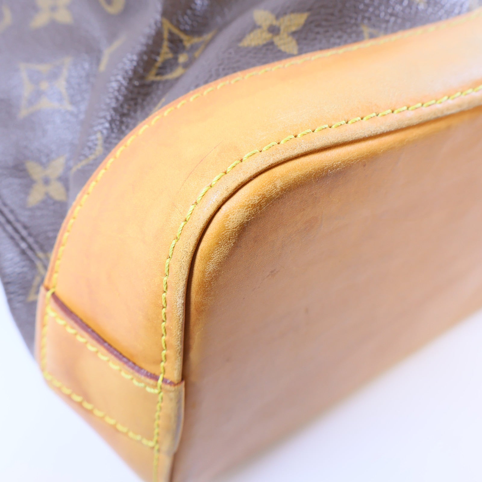 LOUIS VUITTON 【激減優惠】Monogram Lockit Horizontal金扣手挽袋棕色