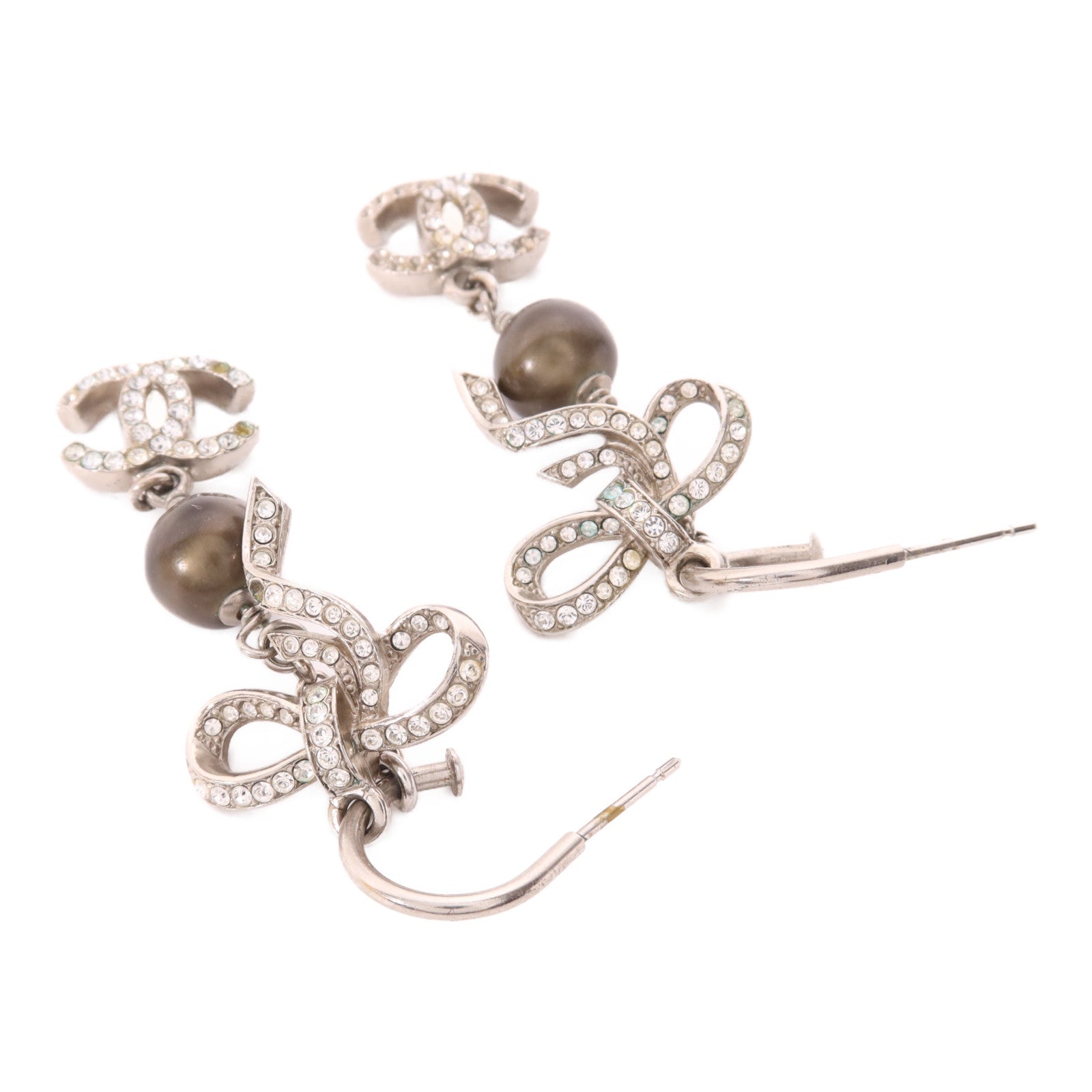 CHANEL 【激減優惠】金屬/PVC Earrings耳環