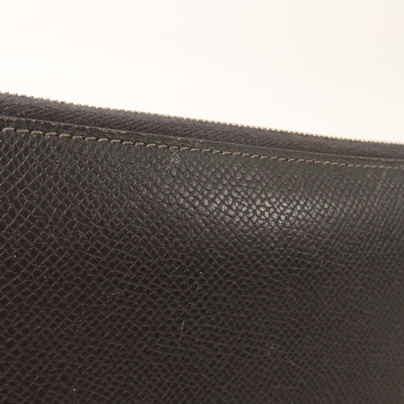 HERMES Epsom皮革Silk In Long Wallet長錢包Etain