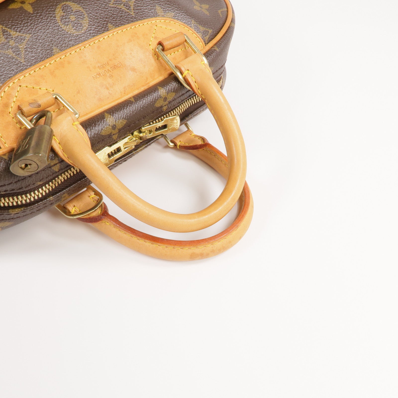 LOUIS VUITTON Monogram Trouville金扣手挽袋