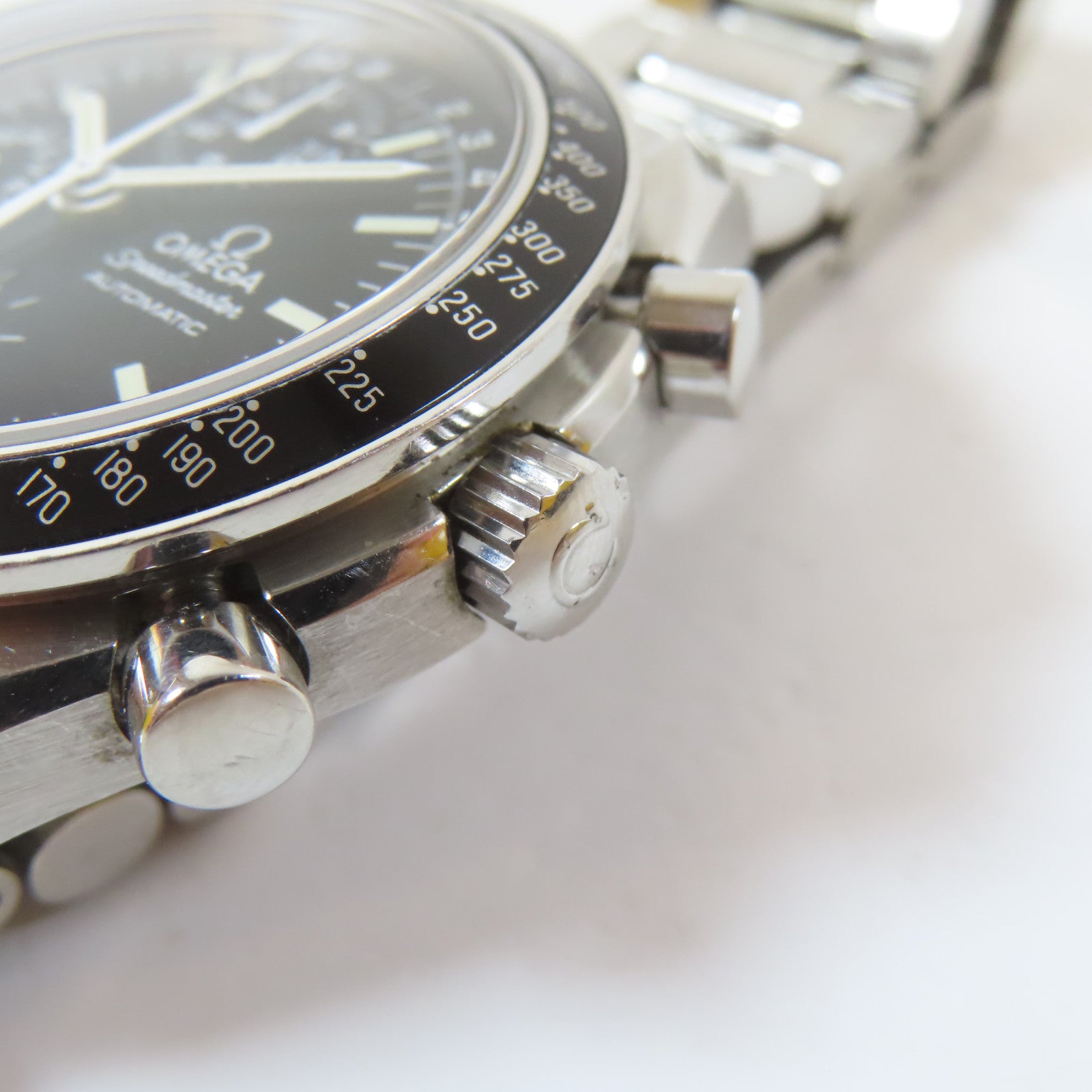 OMEGA Speedmaster Daydate不鏽鋼手錶自動機芯黑色