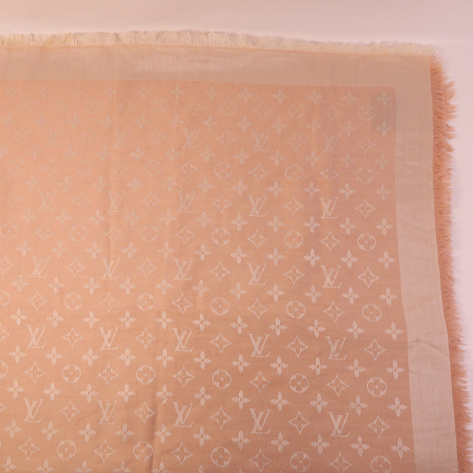 LOUIS VUITTON 羊毛/絲質Scarf圍巾