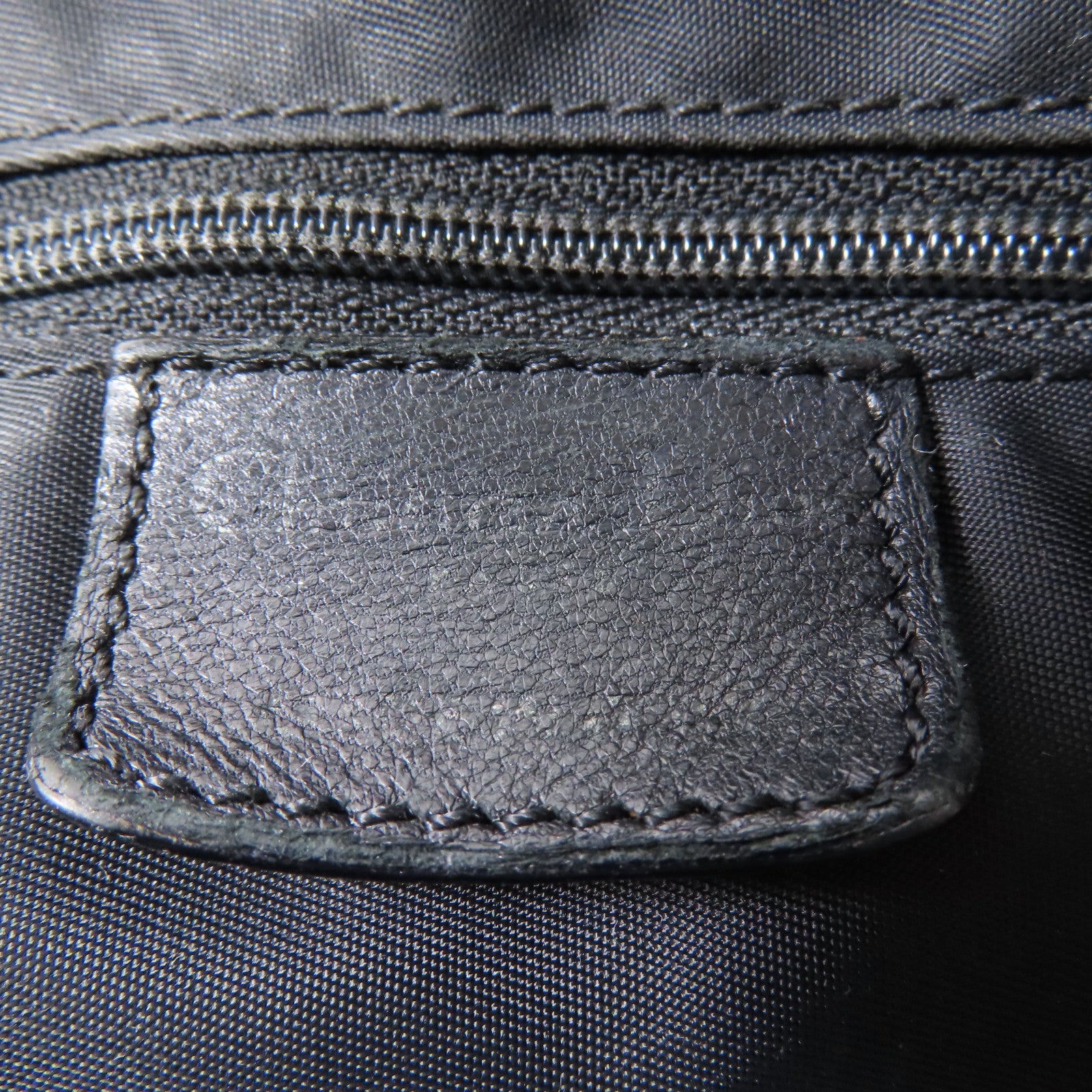 Dior 帆布Shoulder Bag銀扣肩背袋黑色