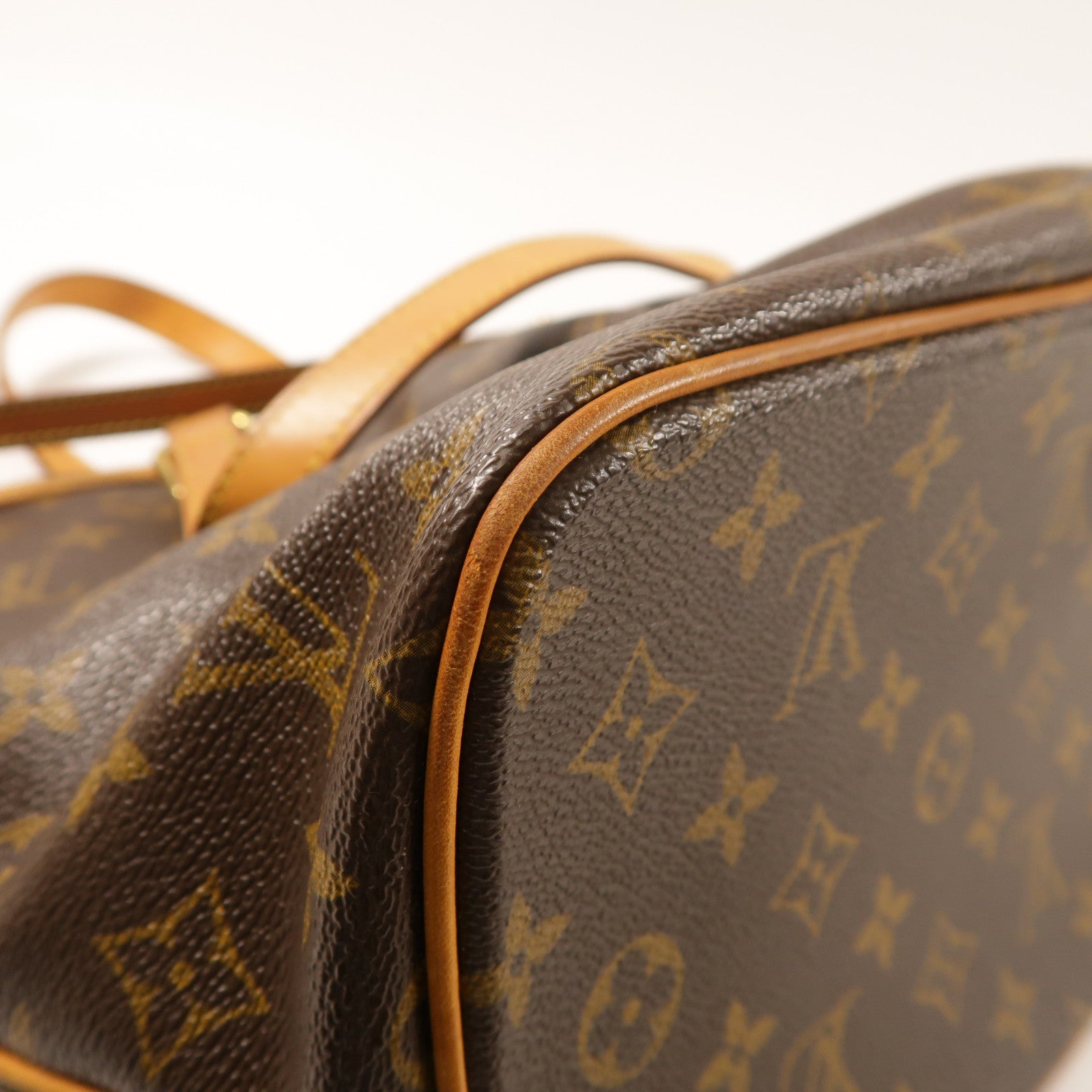LOUIS VUITTON Monogram Palermo PM金扣手挽肩背兩用袋棕色