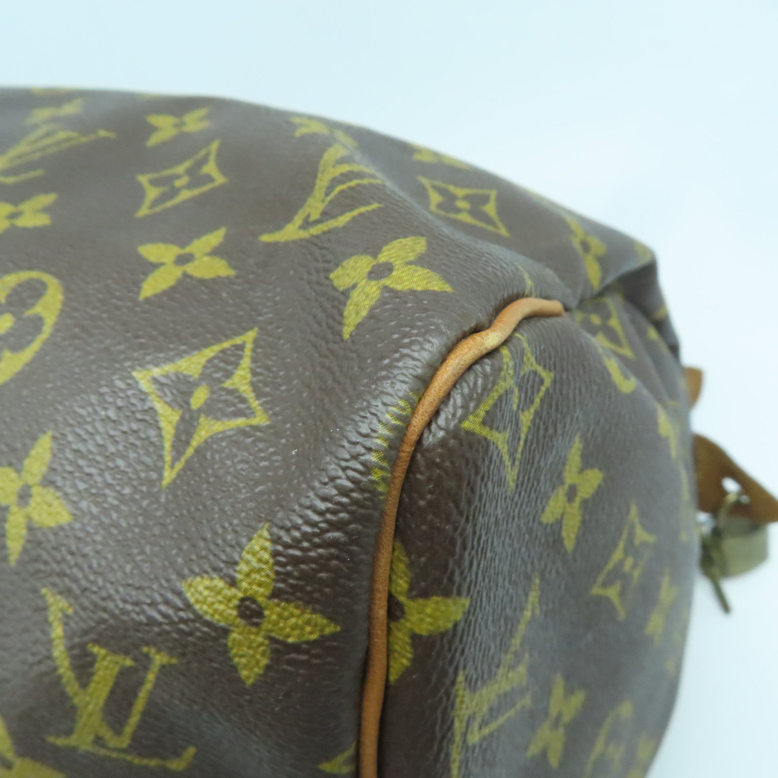 LOUIS VUITTON 【激減優惠】Monogram Speedy 30金扣手挽袋啡色
