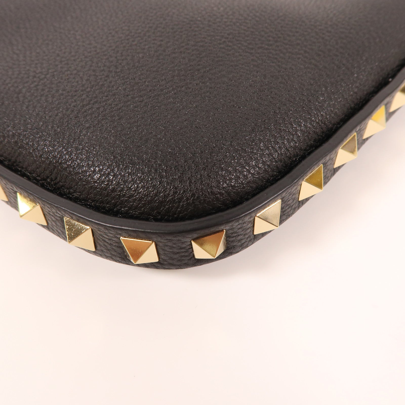 Valentino 牛皮皮革Shoulder Bag金扣肩背袋