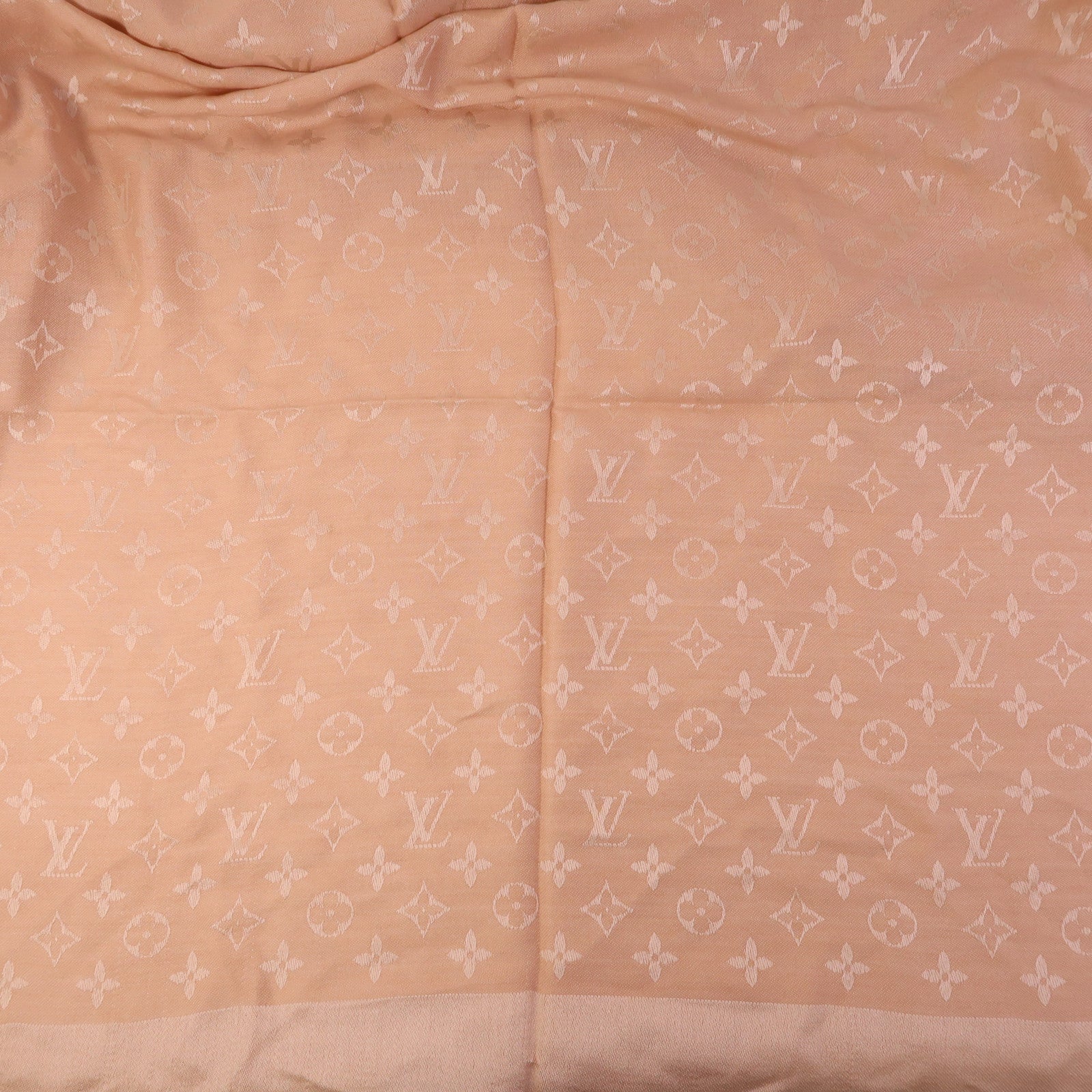 LOUIS VUITTON 羊毛/絲質Scarf圍巾