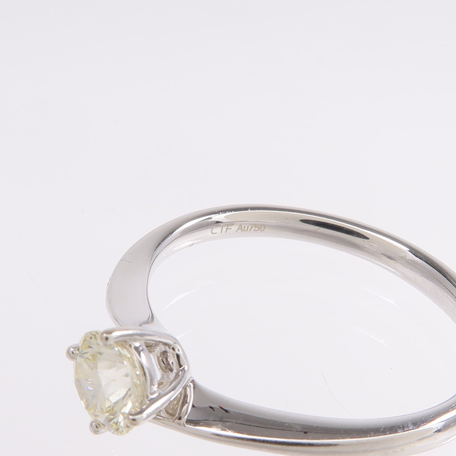 JEWELRY 18K白金Diamond Ring鑽石戒指US#10.25