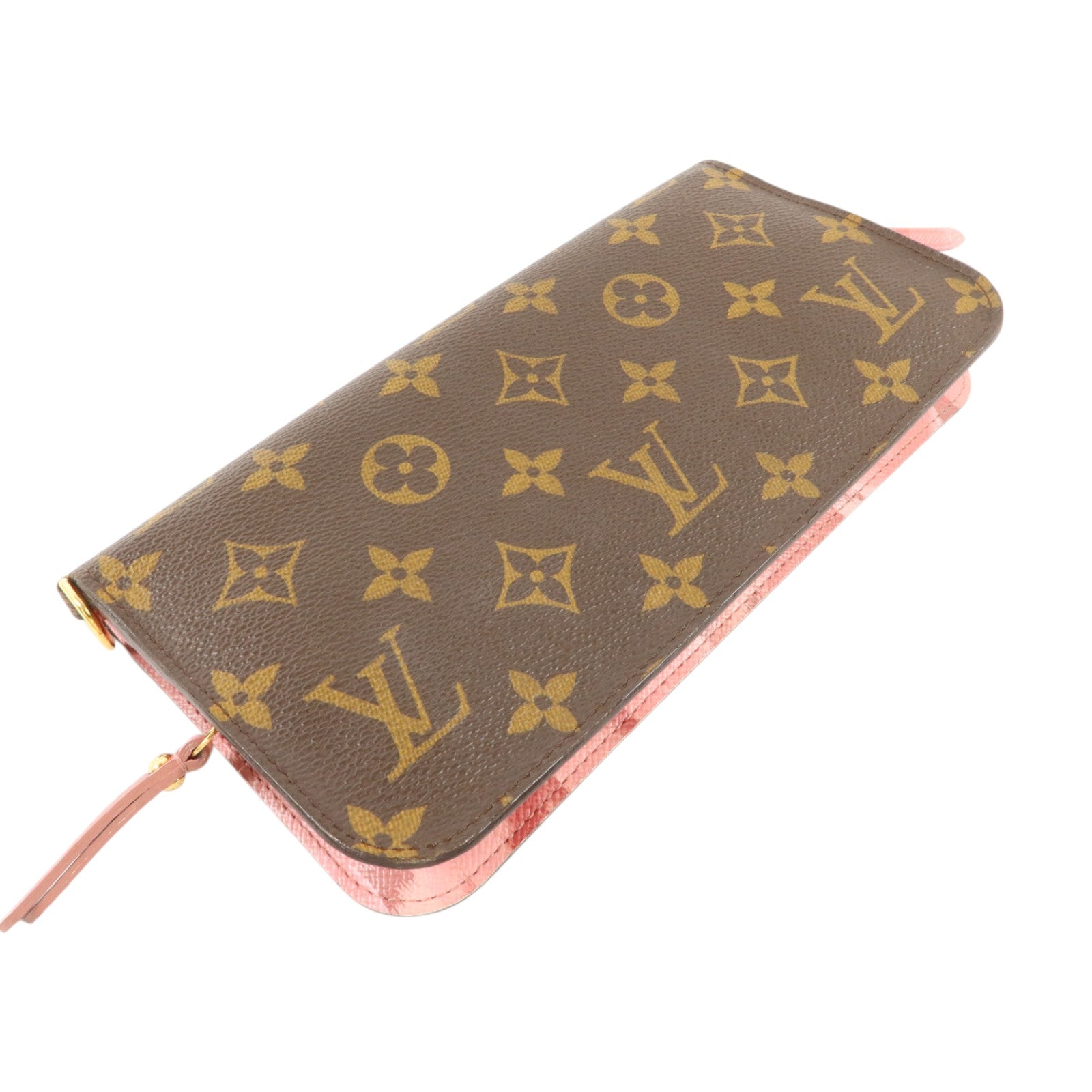 LOUIS VUITTON Monogram Ikat Insolite Long Wallet金扣長錢包