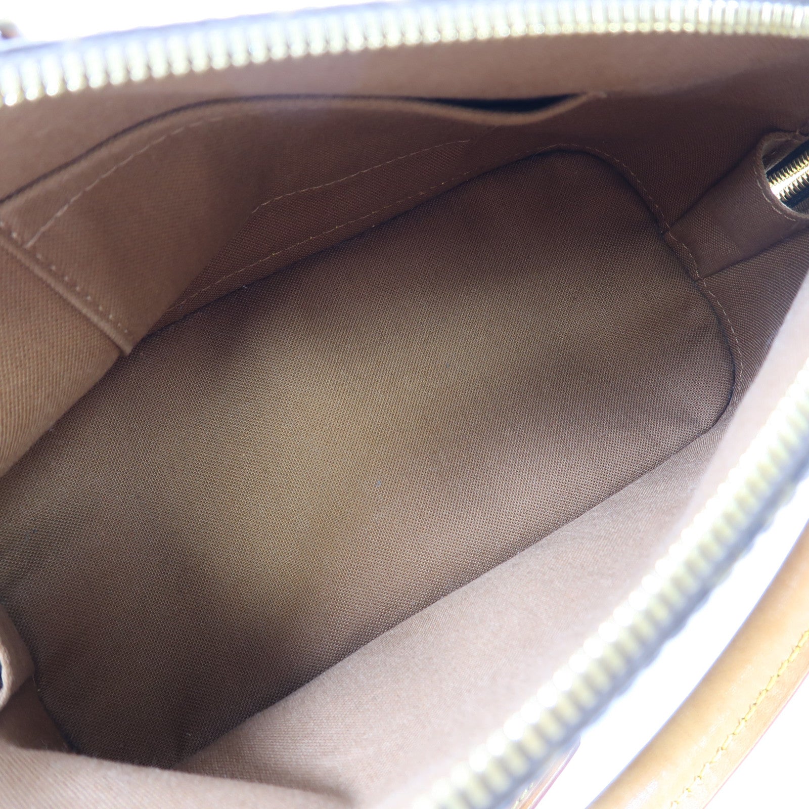 LOUIS VUITTON Monogram Alma BB金扣手挽肩背兩用袋棕色