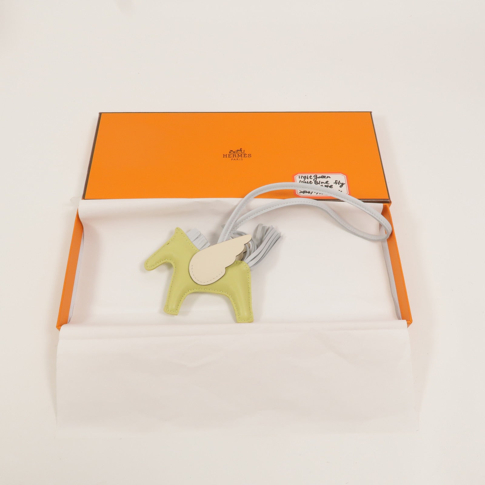 HERMES Milo皮革Rodeo Pegase PM掛飾